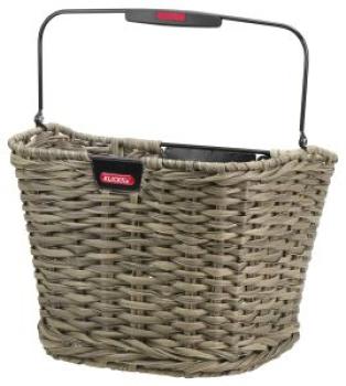 Klickfix Fahrradkorb Front Structura braun